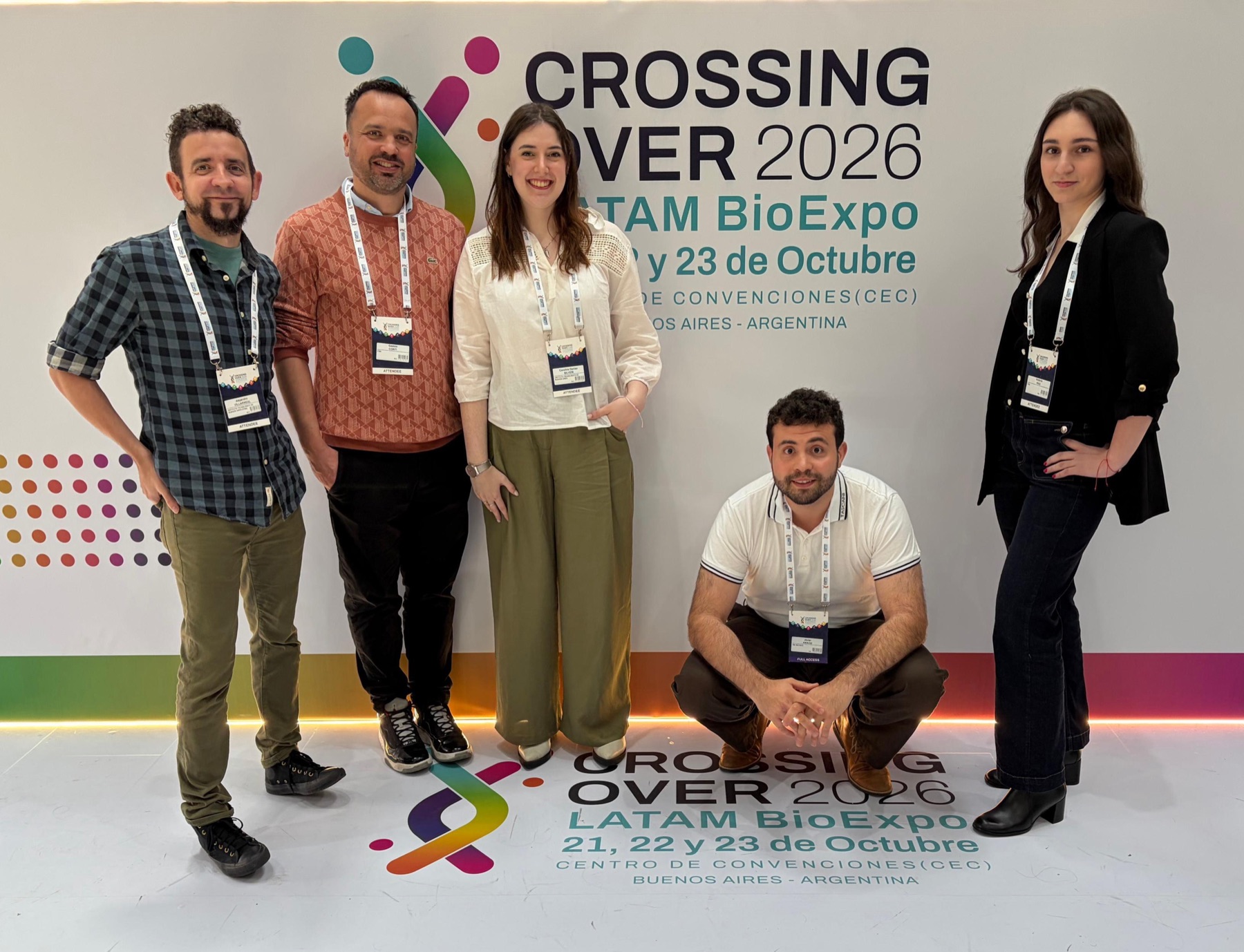 The NiC team at Crossing Over 2026